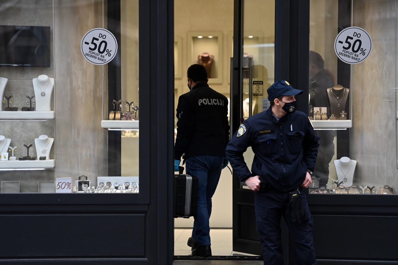 Zagreb: Tijekom prosvjeda poduzetnika opljačkana zlatarna u Ilici