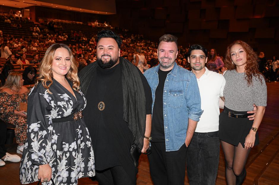 Zagreb: Poznati na koncertu Minee