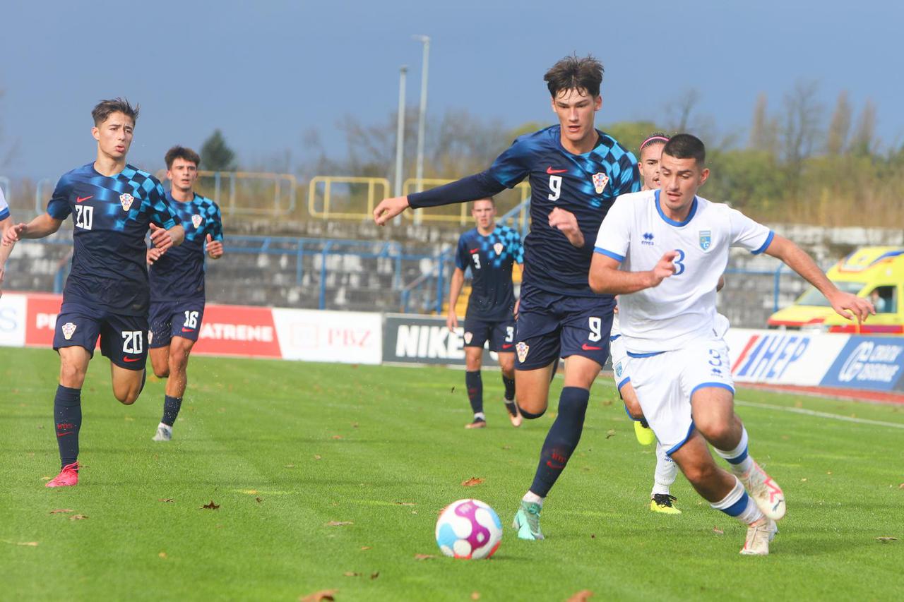 Karlovac: Kvalifikacije ua EURO 2024 U17, Hrvatska - Kosovo