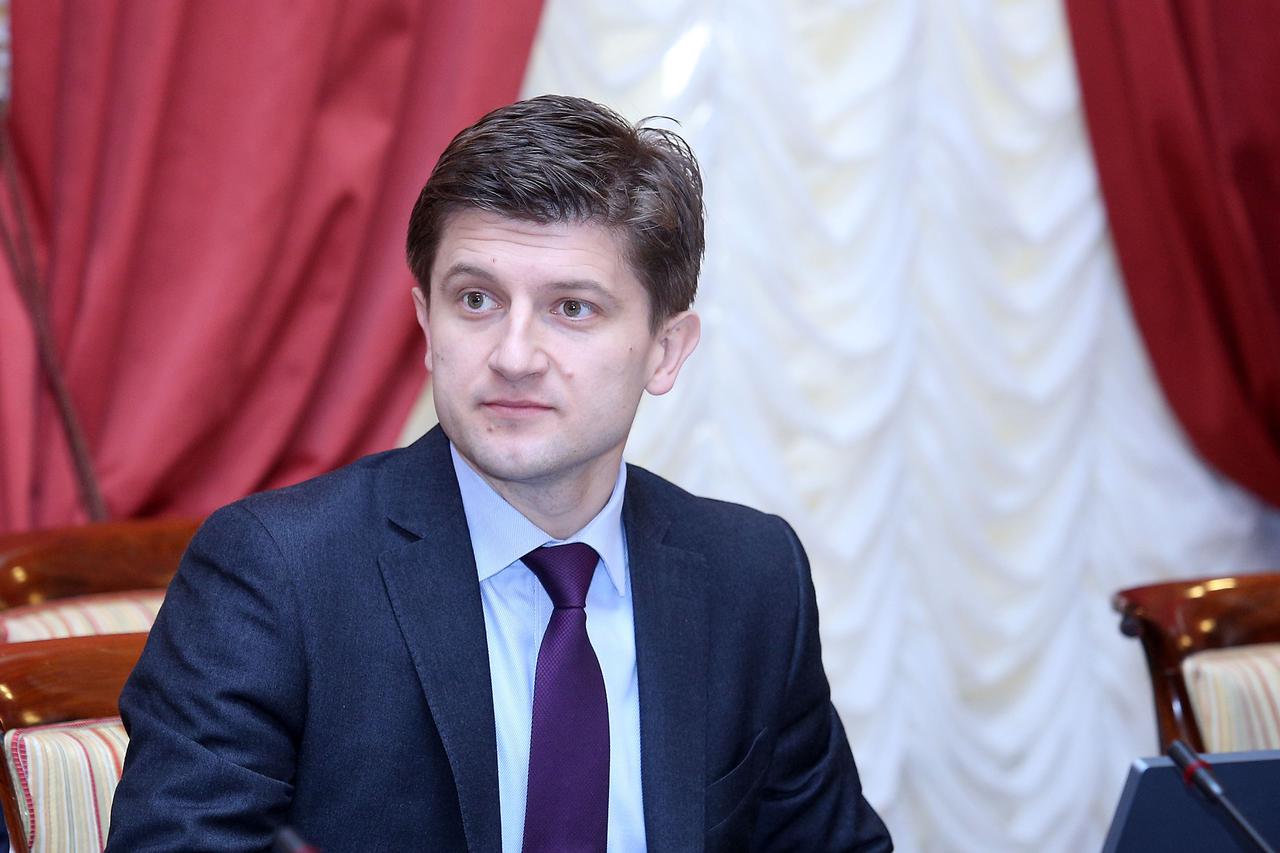 10.03.2016., Zagreb - Vlada RH na 7. sjednici raspravljala o prijedlogu proracuna za 2016. godinu.  Zdravko Maric.  Photo: Patrik Macek/PIXSELL