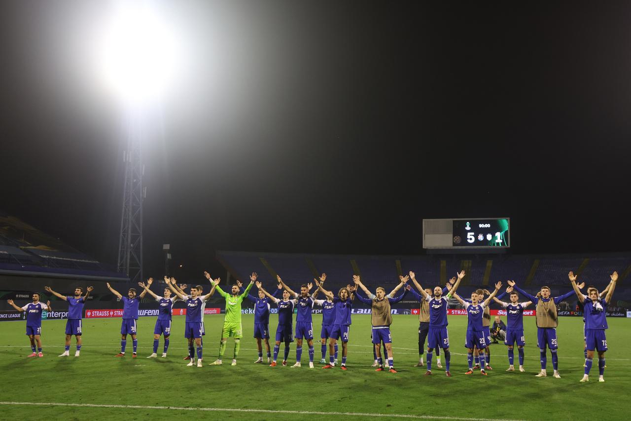 Zagreb: Prva utakmica grupne faze UEFA Konferencijske lige, GNK Dinamo - Astana