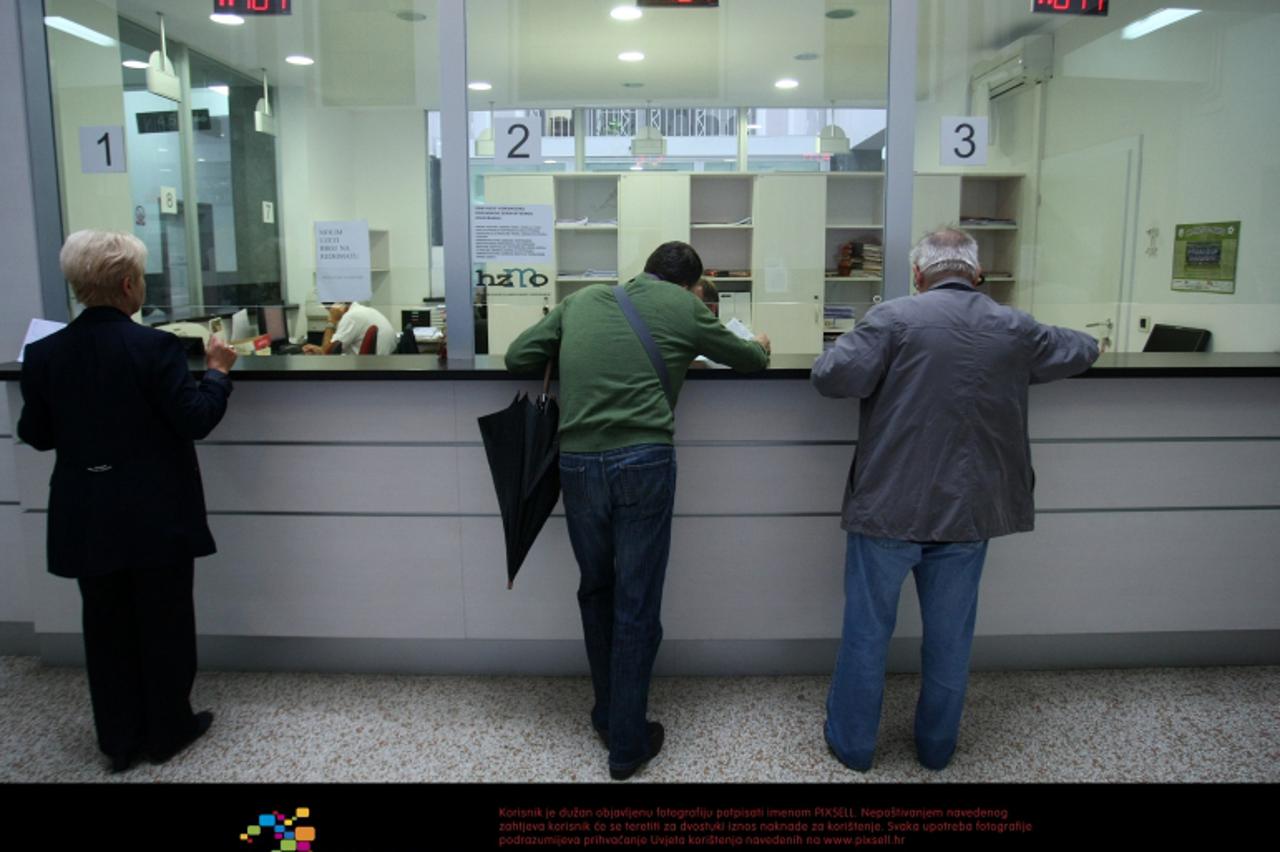 '07.09.2010., Trpimirova 4, Zagreb - Hrvatski zavod za mirovinsko osiguranje. Podrucna sluzba Zagreb, za podrucje Zagrebacke zupanije i grada Zagreba i Krapinsko-zagorske zupanije. Photo: Sanjin Struk