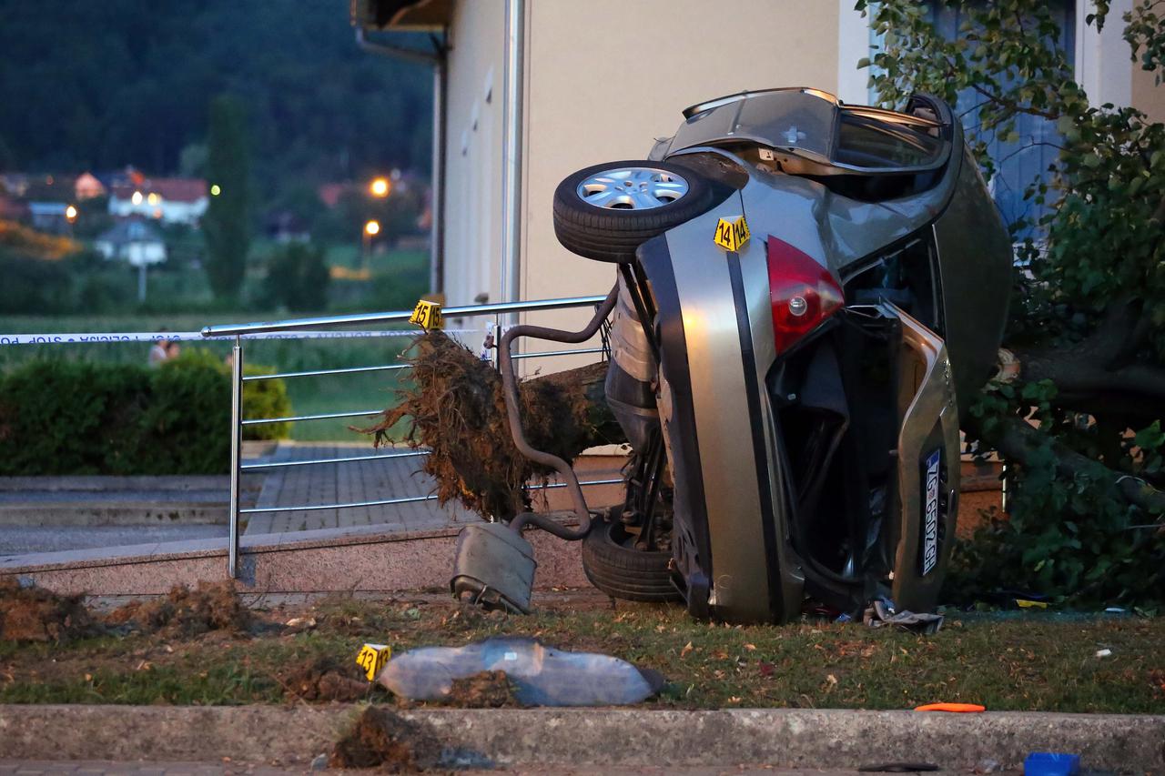 Teška prometna nesreća na Bistranskoj cesti