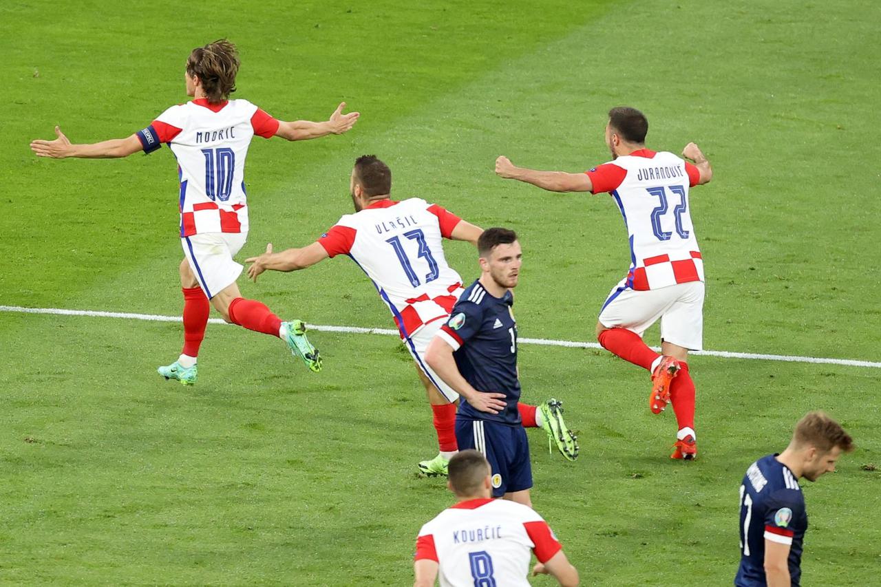 UEFA Europsko prvenstvo 2020, Hrvatska - Škotska
