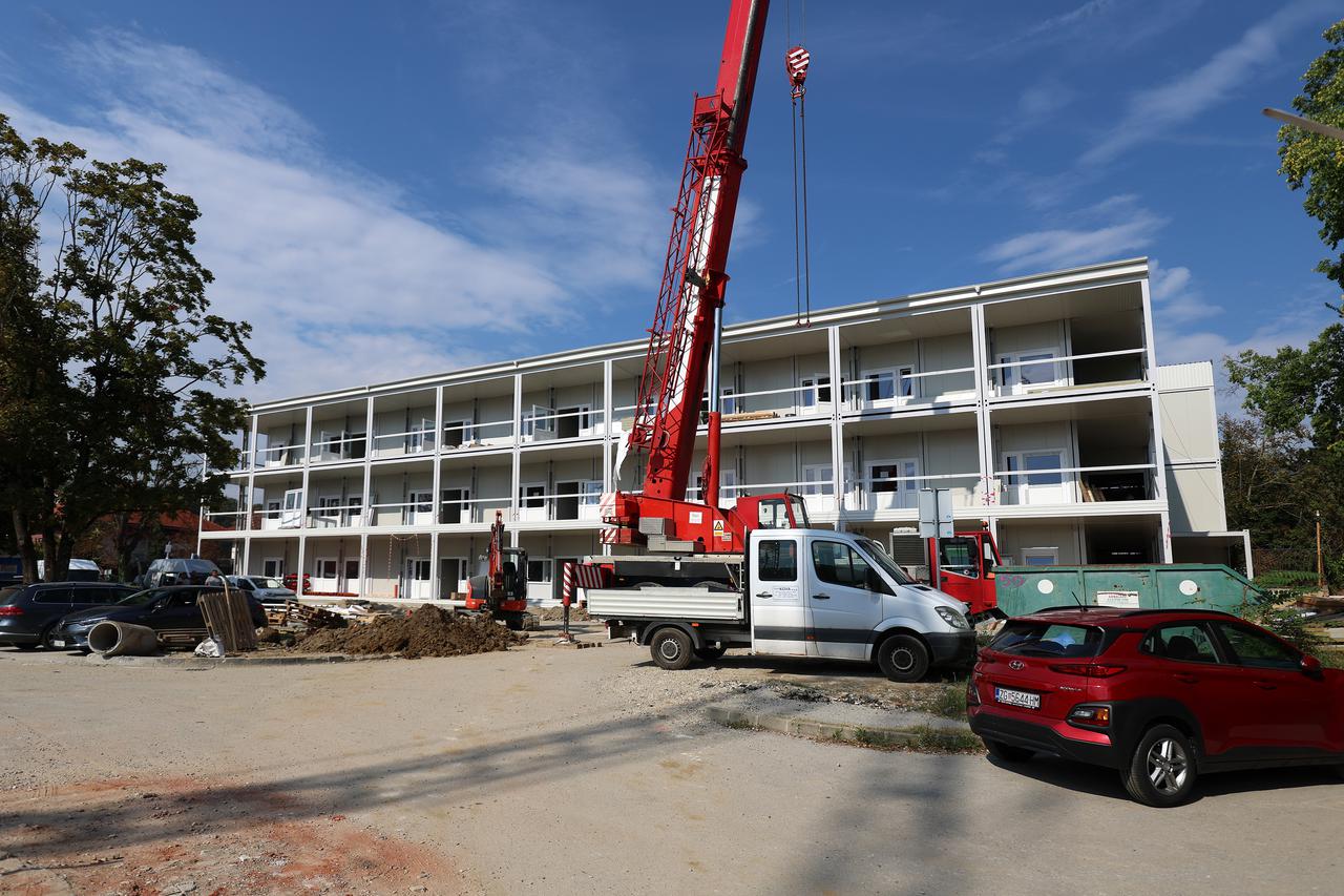 Zagreb: Nova modularna zgrada Klinike za infektivne bolesti dr. Fran Mihaljević