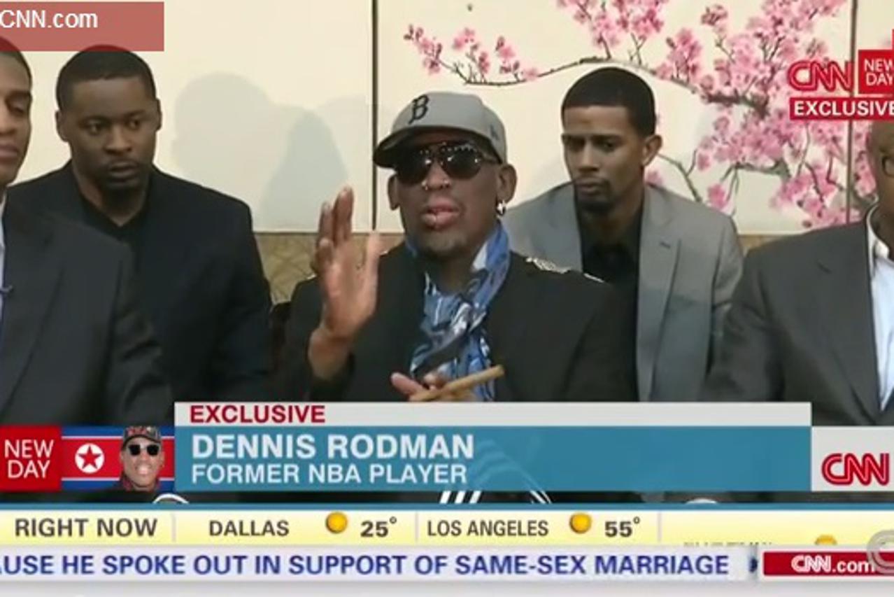 Dennis Rodman izgubio živce tijekom intervjua za CNN