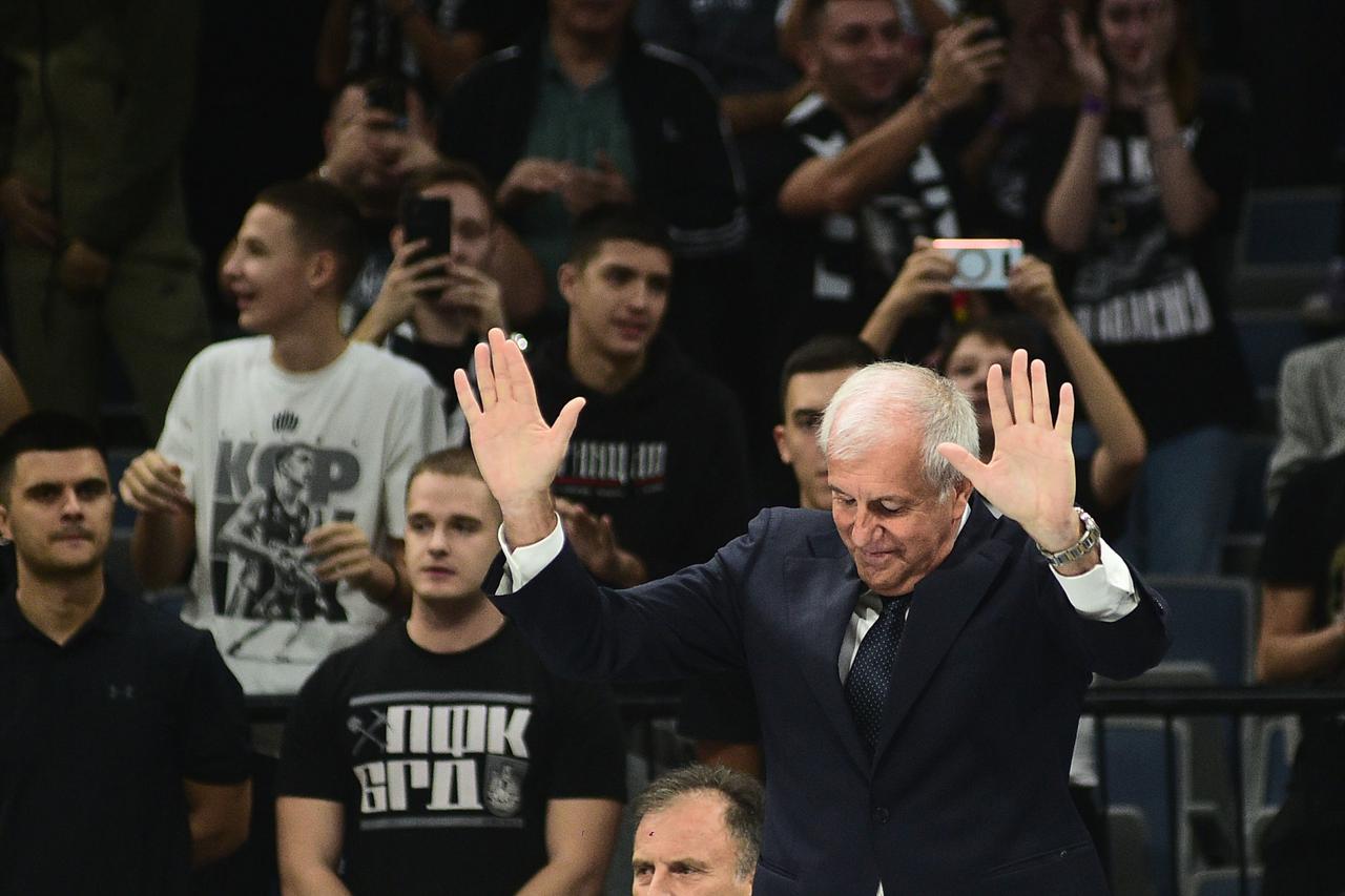 Beograd: 1. kolo ABA Lige, KK Partizan Mozzart Bet - KK Borac Mozzart 