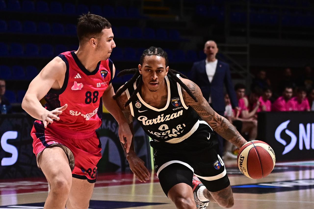 Beograd: Utakmica drugog kola AdmiralBet ABA Lige između KK Partizan Mozzart Bet i KK Mega Superbet