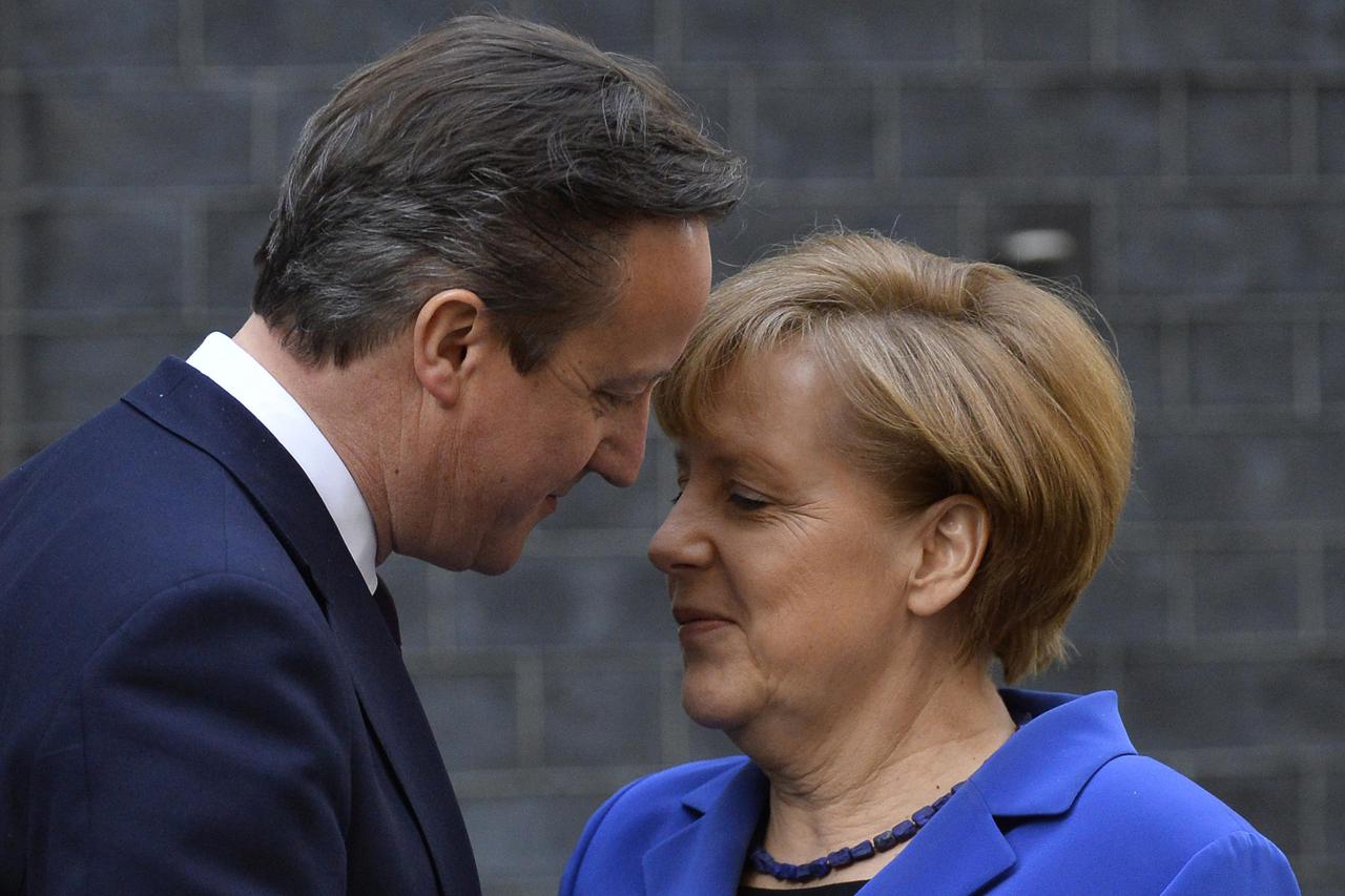 Angela Merkel i David Cameron