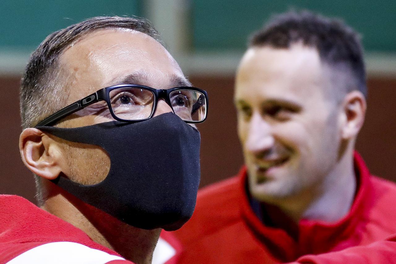 Zagreb: Trening hrvatske rukometne reprezentacije uoči kvalifikacija za Olimpijske igre