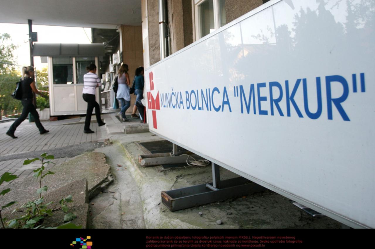'05.09.2010., Zagreb - Klinicka bolnica Merkur.  Photo: Goran Jakus/PIXSELL'