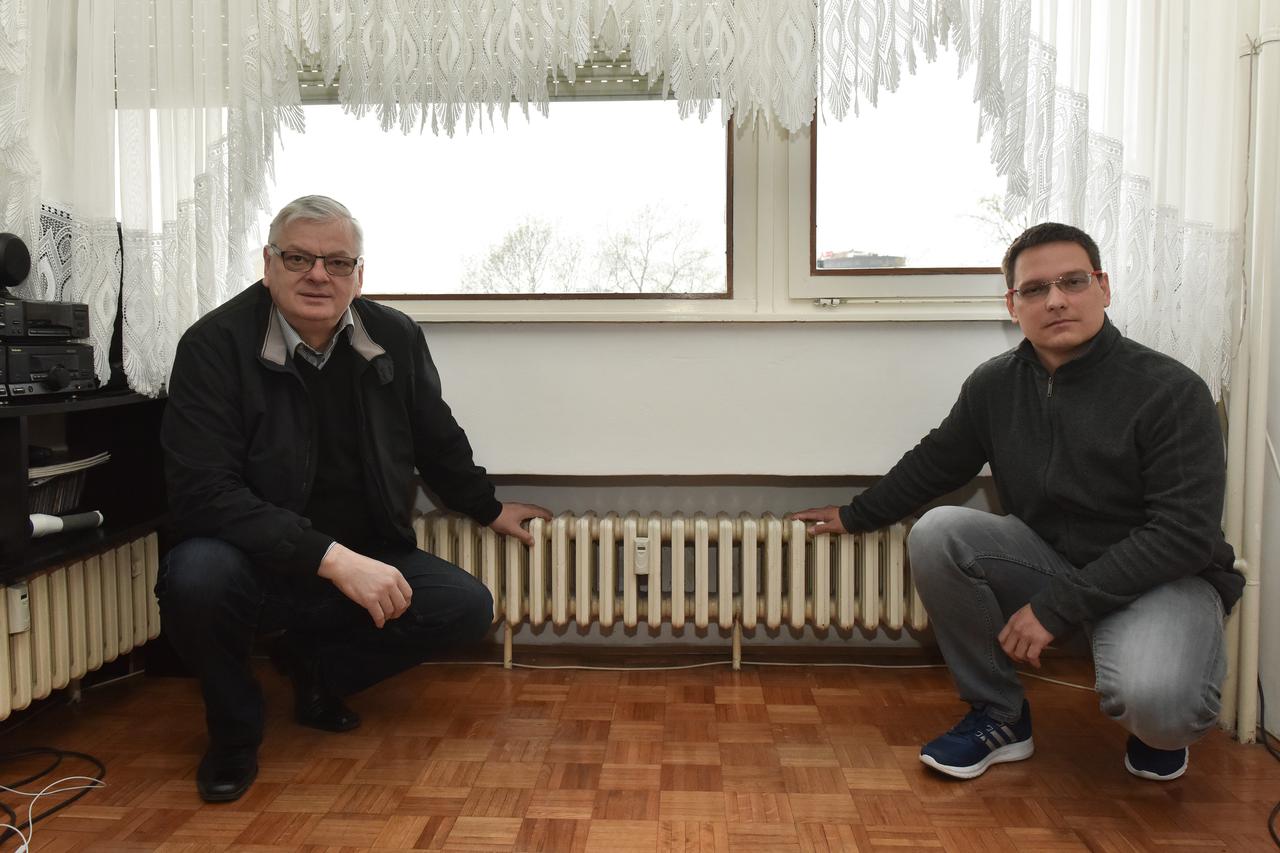 26.03.2017., Zagreb - Branimir Debeljacki i Bruno Sabol, predstavnici stanara u zgradi u Ivekovicevoj ulici. DKS_56153280 Photo: Davor Visnjic/PIXSELL