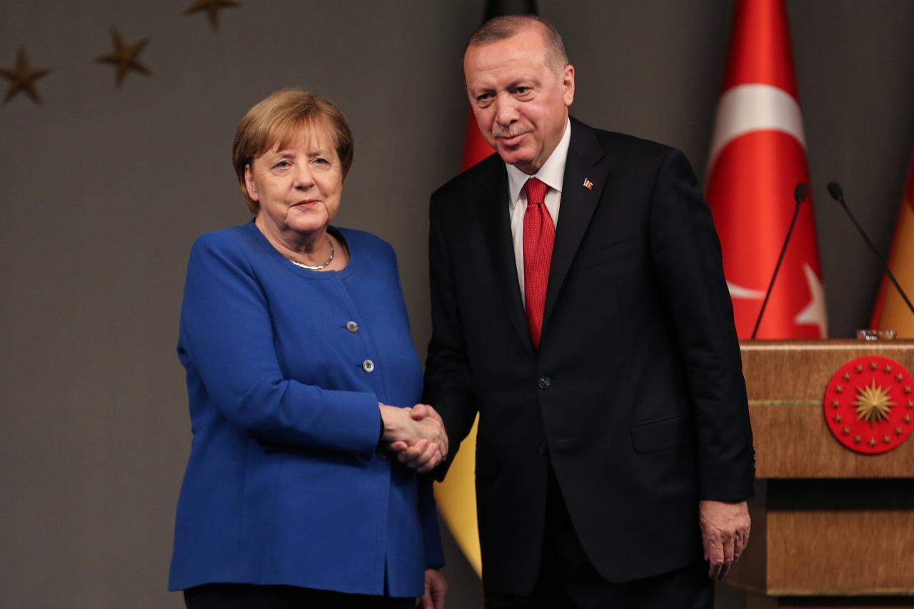 Angela Merkel i Tayyip Erdogan