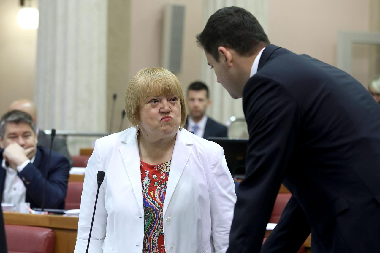 Anka Mrak Taritaš i Davor Bernardić