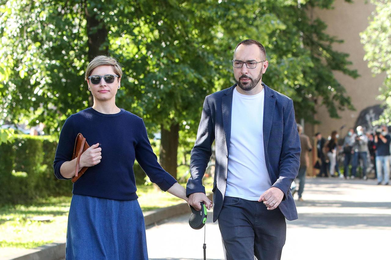 Zagreb: Tomislav Tomašević glasovao je u drugom drugu lokalnih izbora