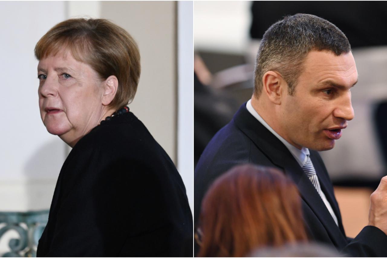 Angela Merkel i Vitalij Kličko