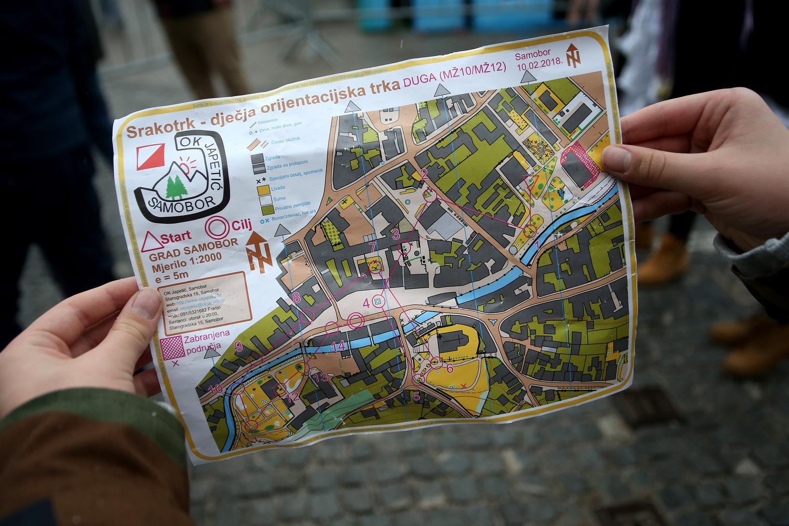 U sklopu fašnika na ulicama grada održana je i "Zimska olimpijada".