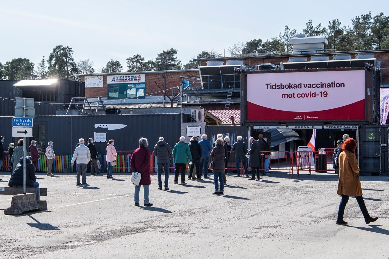COVID-19 mass vaccination in Stockholm