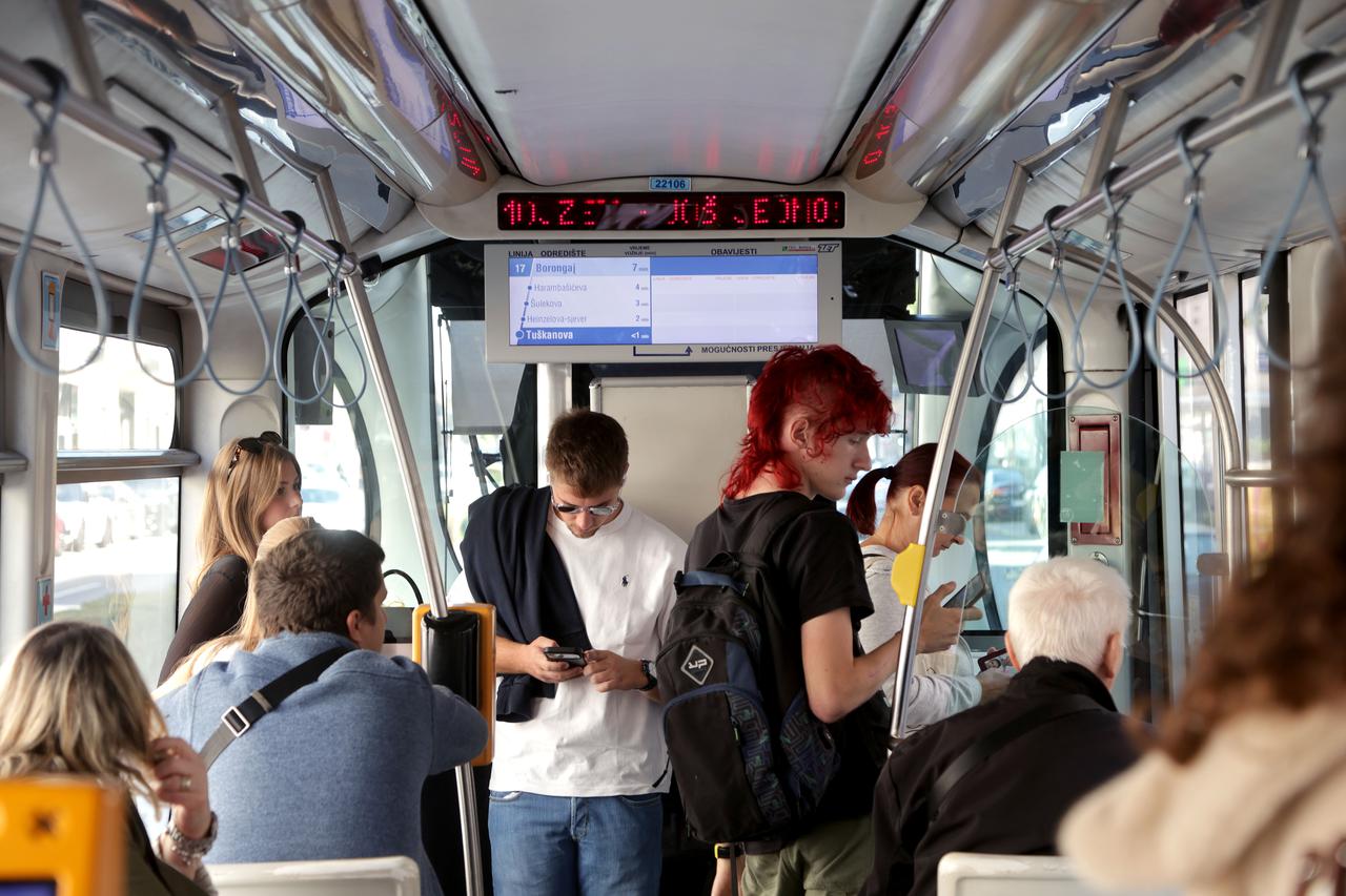 Zagreb: Tramvajska linija 17, Prečko-Borongaj, prometuje normalno 