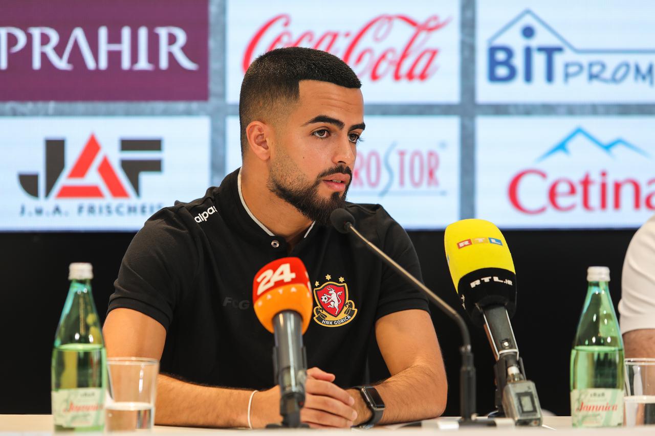 Velika Gorica: Konferencija za medije nogometaša Gorice Abdullah Talal Hameeda