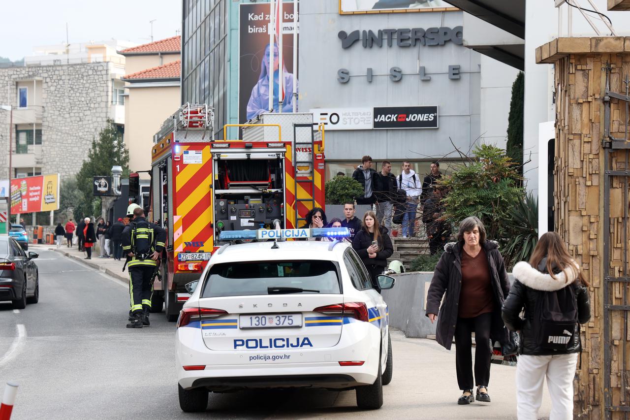 Šibenik: U robnoj ku?i City life u centru grada izbio požar