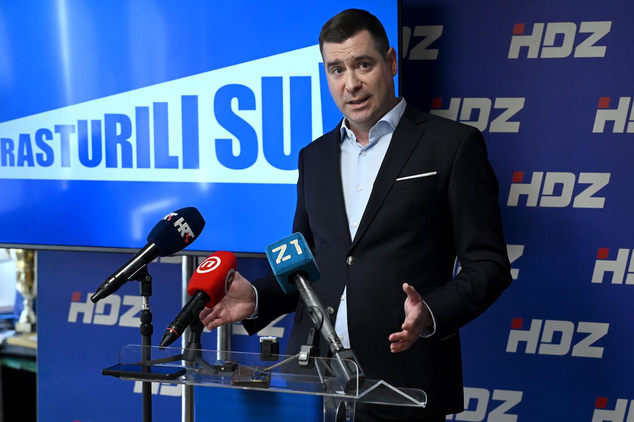 Zagreb: Mislav Herman održao konferenciju za medije