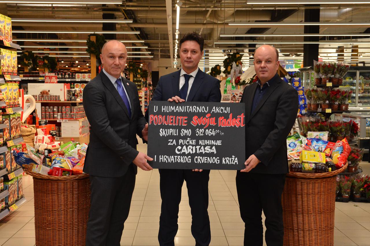 U humanitarnoj akciji Konzuma i domaćih dobavljača prikupljeno 312.064 kune za pučke kuhinje