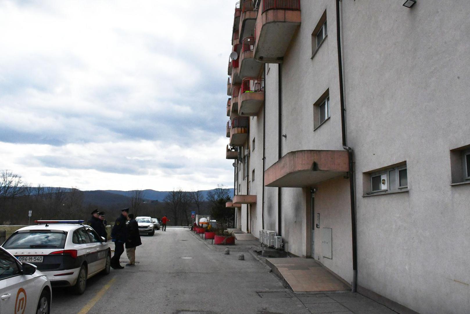 13.02.2025., Kalesija - Dvostruko ubojstvo u obiteljskom stanu u Kalesiji. Muskarac ubio suprugu (37) i sina (13). Photo: Ivica Galovic/PIXSELL