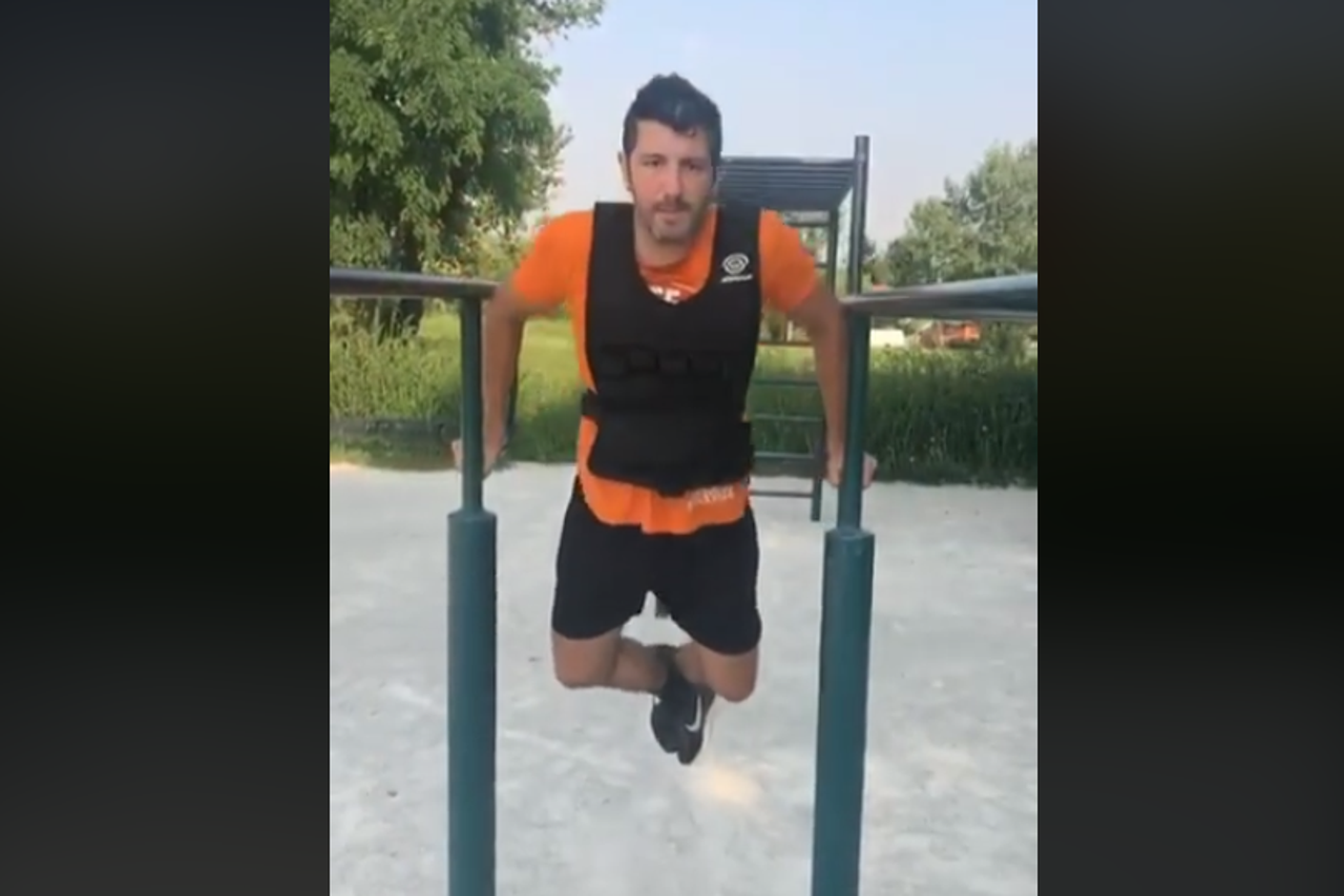 Dejan Kovač u treningu