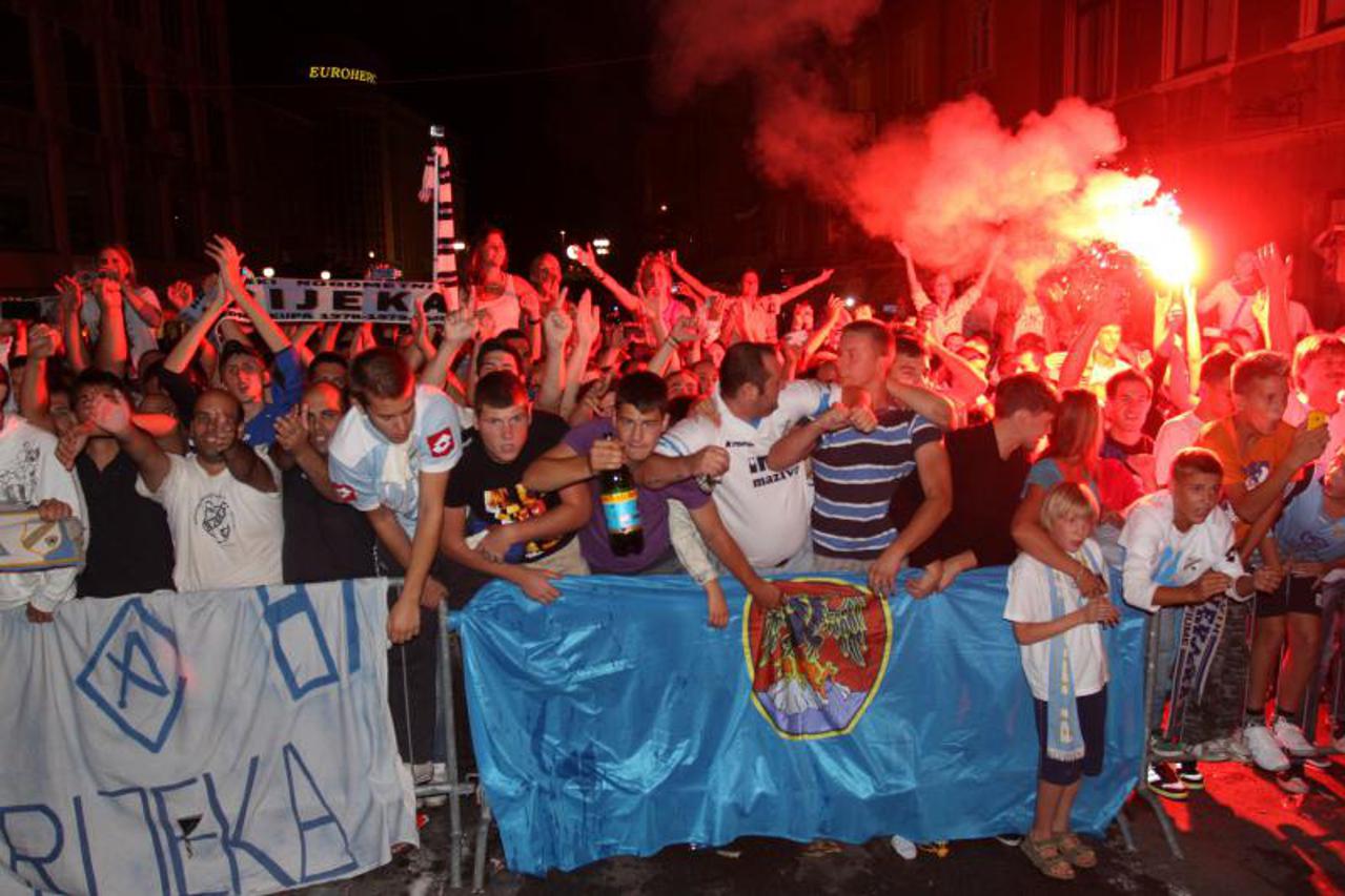 Rijeka, Armada, doček, Europska liga (1)