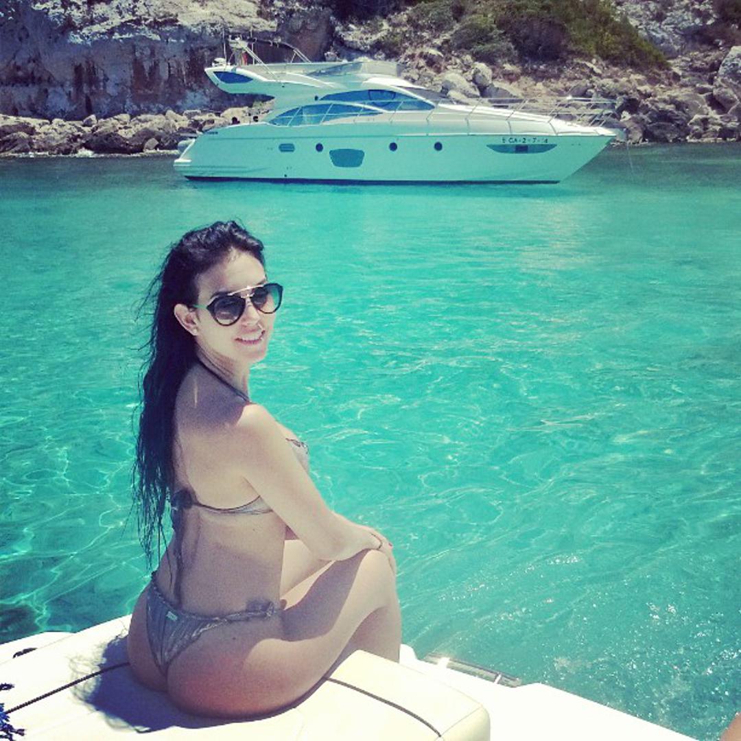 Tako je bilo i ovoga puta, Georgina je objavila izazovnu fotografiju