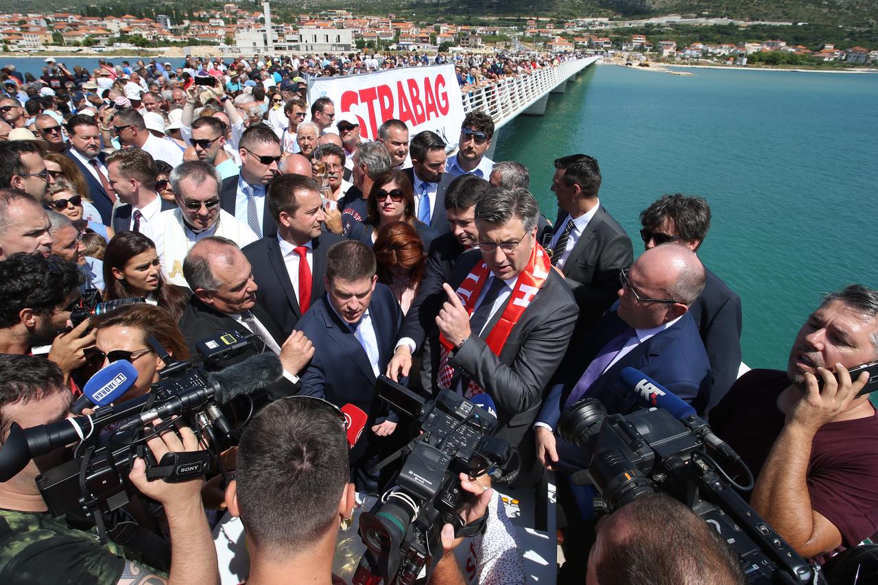 Most kopno - Čiovo pušten u promet