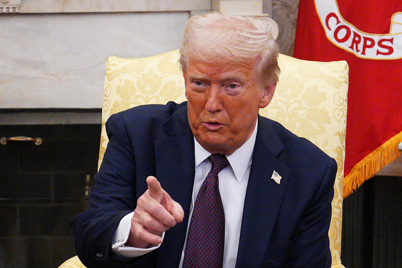 British Prime Minister Starmer meets with U.S. President Trump in Washington
