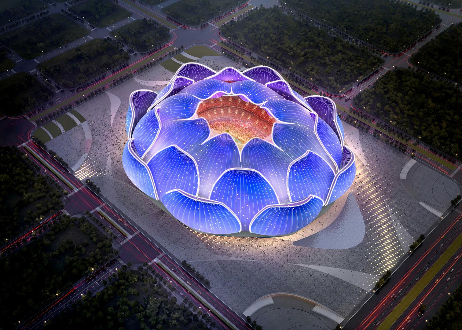 Stadion u Guangzhouu bit će u obliku lotosova cvijeta, imat će 100 tisuća sjedećih mjesta i koštat će 1,7 milijardi dolara
