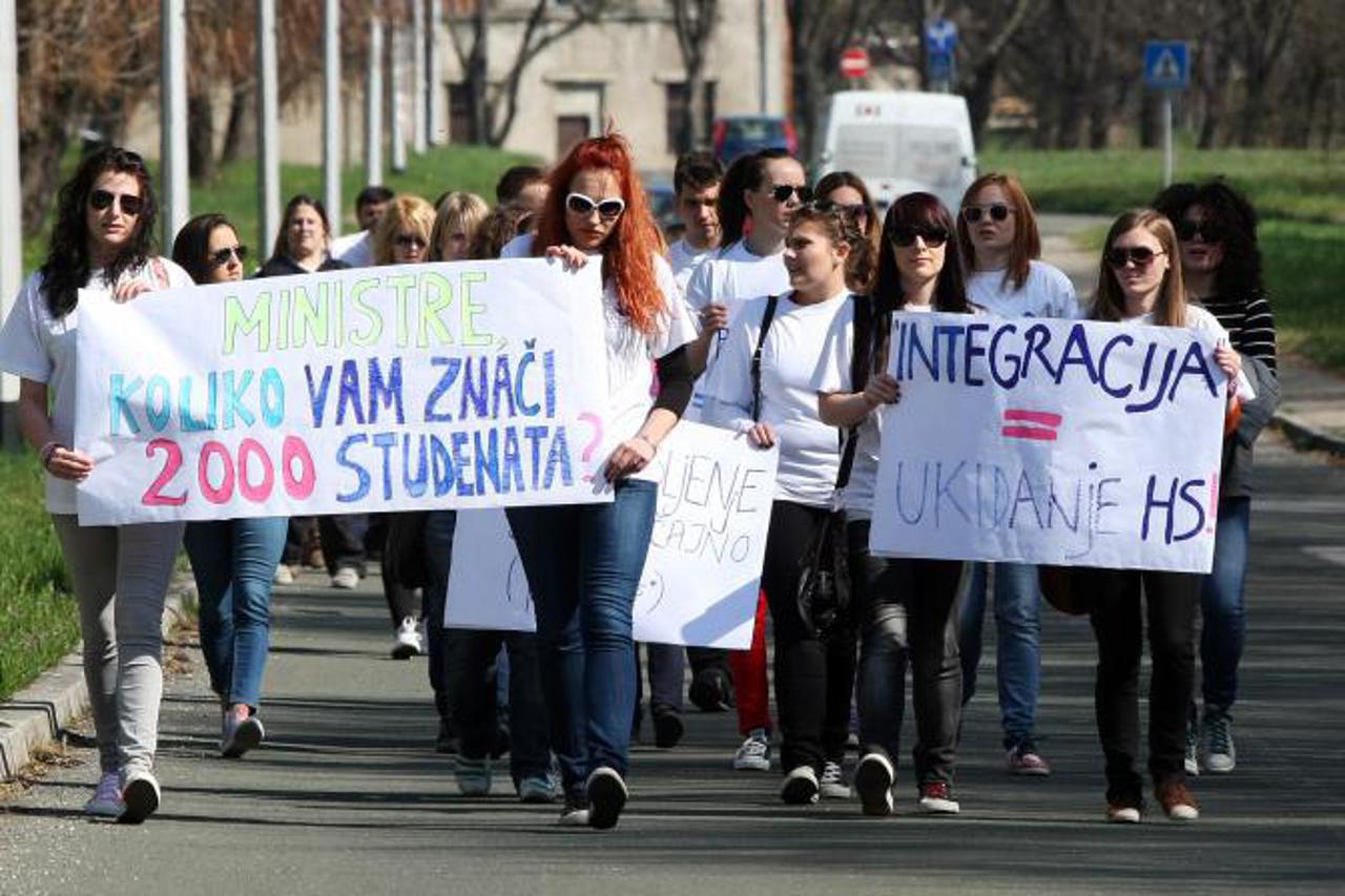 marija lugarić,studenti,prosvjed,hrvatskih studiji (1)