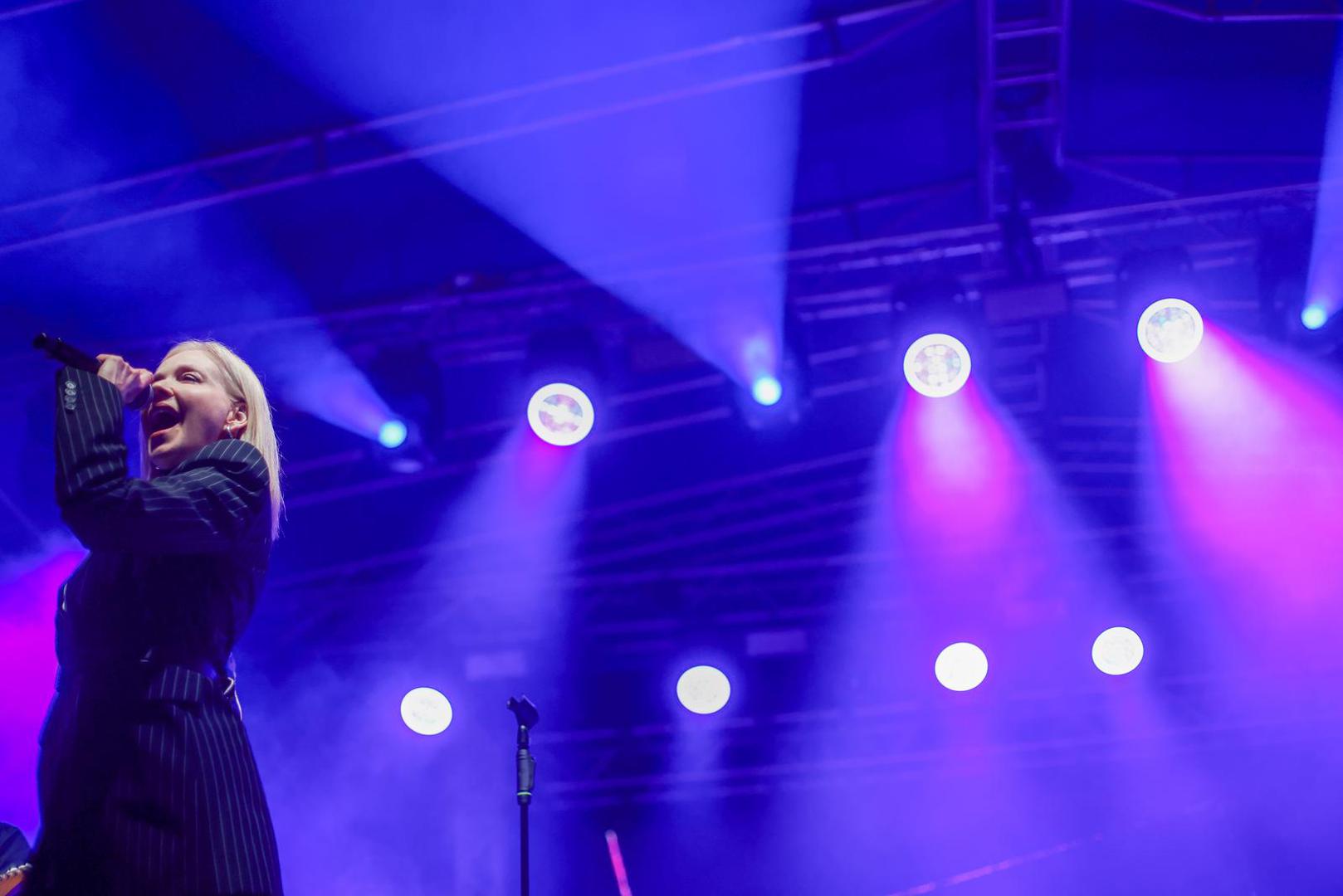 Pjevačica Jelena Rozga u utorak je održala koncert u Samoboru.