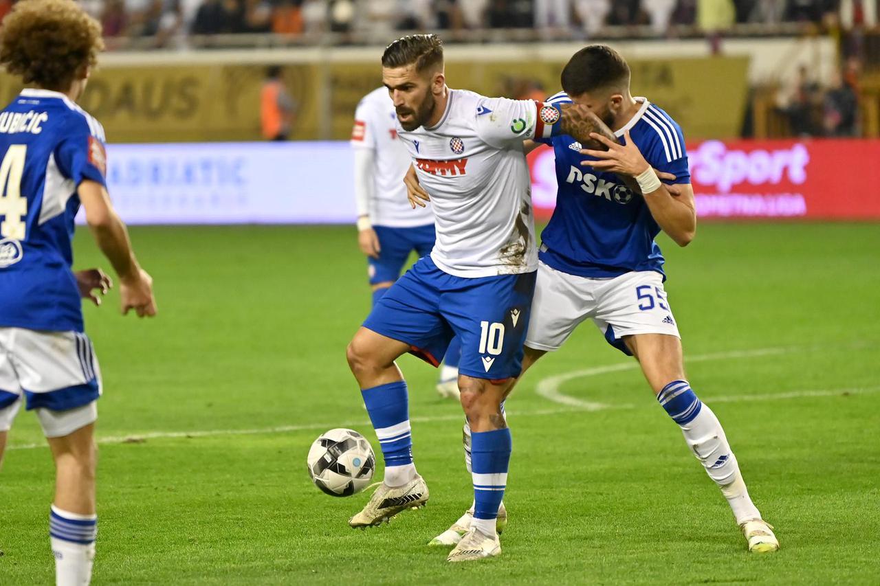 Split: Susret 14. kola SuperSport HNL-a između Hajduka i Dinama