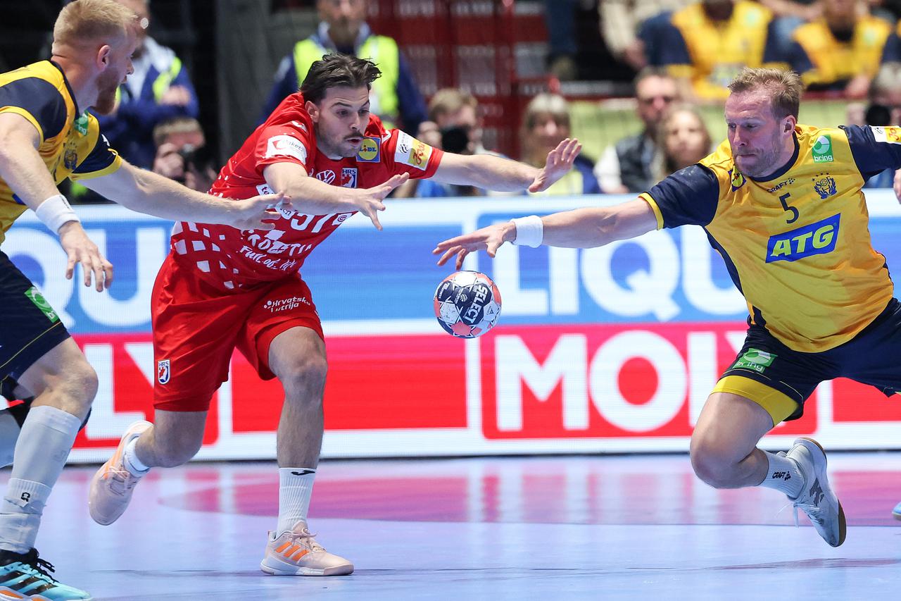 Susret Švedske i Hrvatske u prvom krugu EHF Europskog prvenstva