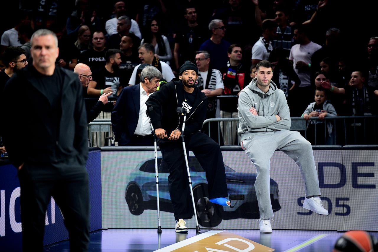 Beograd: Utakmica 6. kola Turkish Airlines Eurolige između KK Partizan Mozzart Bet i BC Paris 