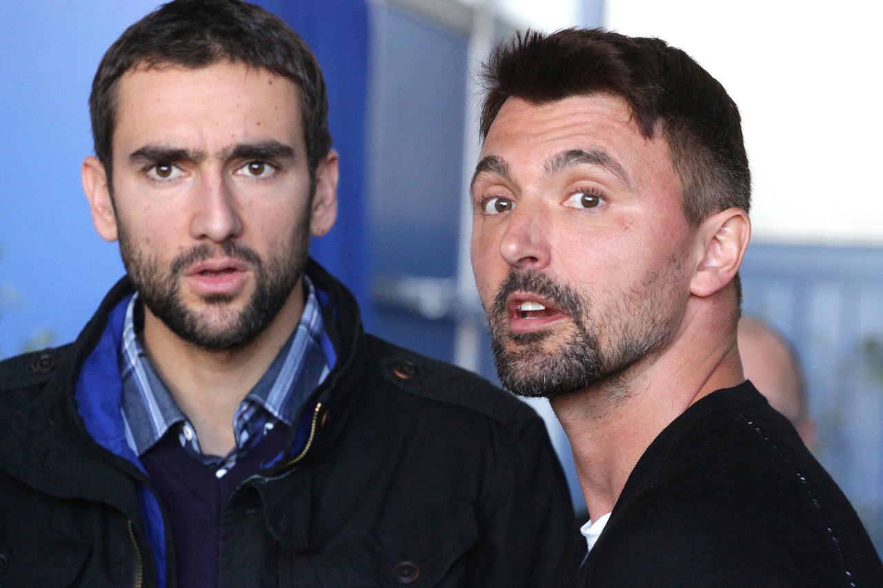 31.01.2015., Zagreb - U Domu sportova odrzano izvlacenje parova za predstojeci ATP turnir PBZ Zagreb Indoors 2015. Goran Ivanisevic , Marin Cilic. Photo: Zarko Basic/PIXSELL
