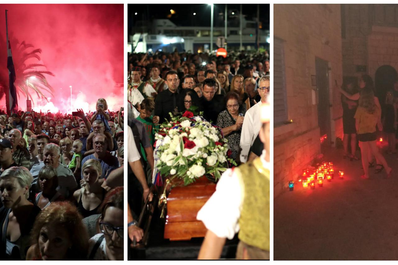 Vela Luka dočekala lijes s Oliverom