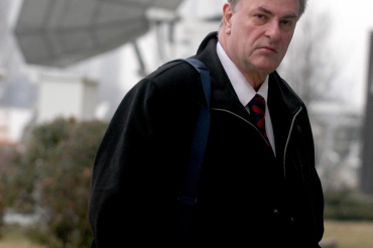 \'17.01.2006 Zagreb - Voditelj Goran Milic Photo Boris Scitar/Vecernji list\'