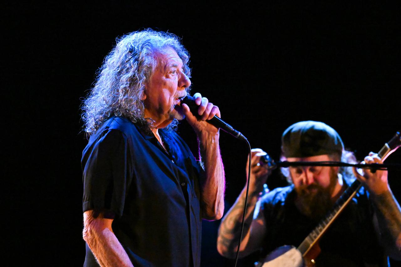 Robert Plant en concert lors du 64ème festival Jazz à Juan Les Pins