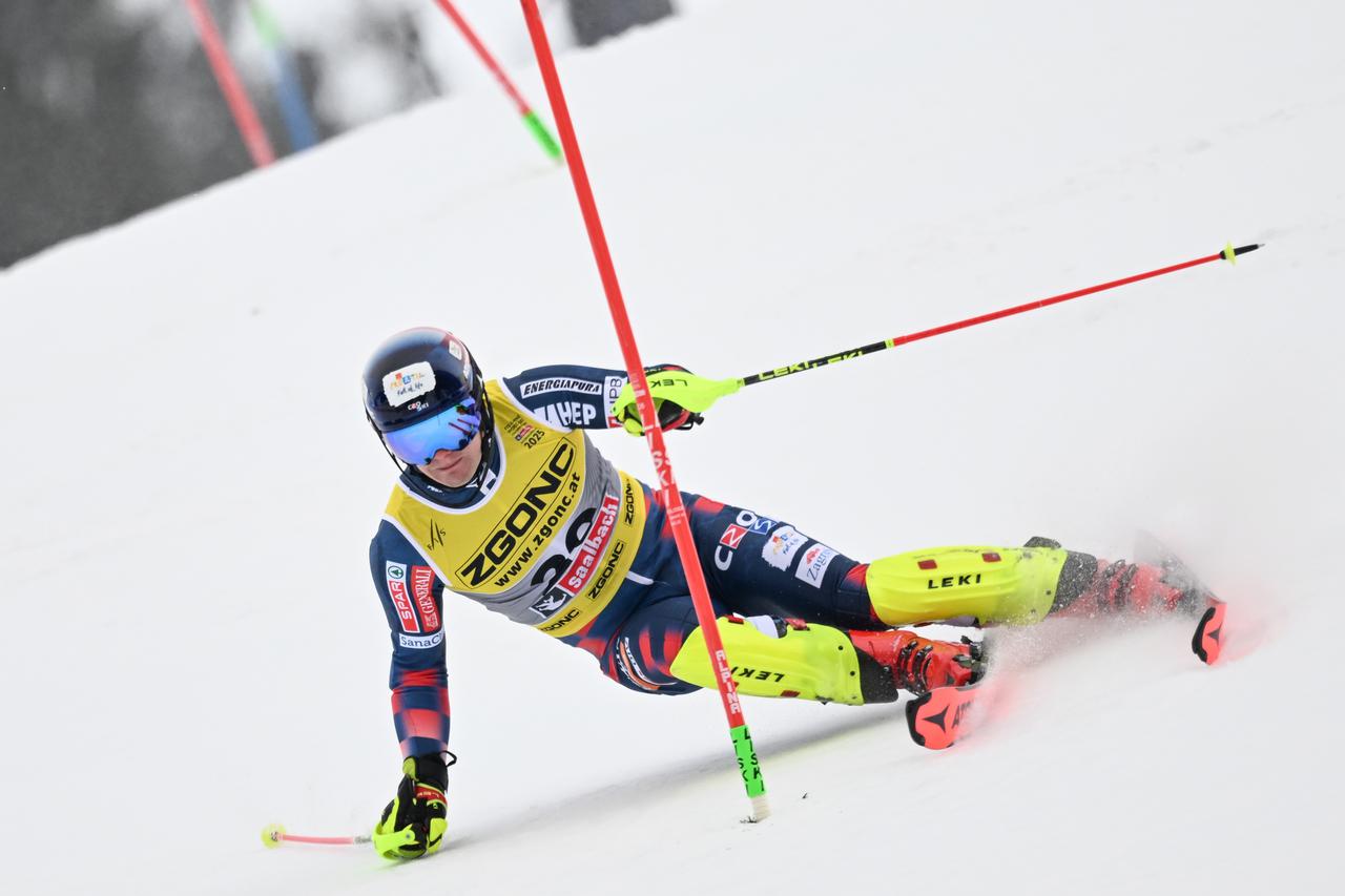 Saalbach: Zubčić, Kolega i Vidović ušli u drugu vožnju slaloma, Rodeš ispao