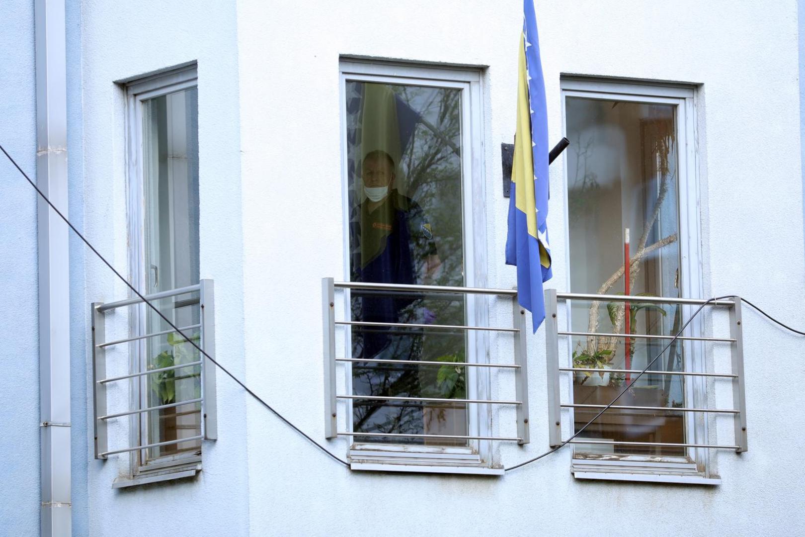 05.05.2020.,Sarajevo, BiH - Pripadnici SIPA-e rade pretres prostorija Federalne uprave civilne zastite Photo: Armin Durgut/PIXSELL