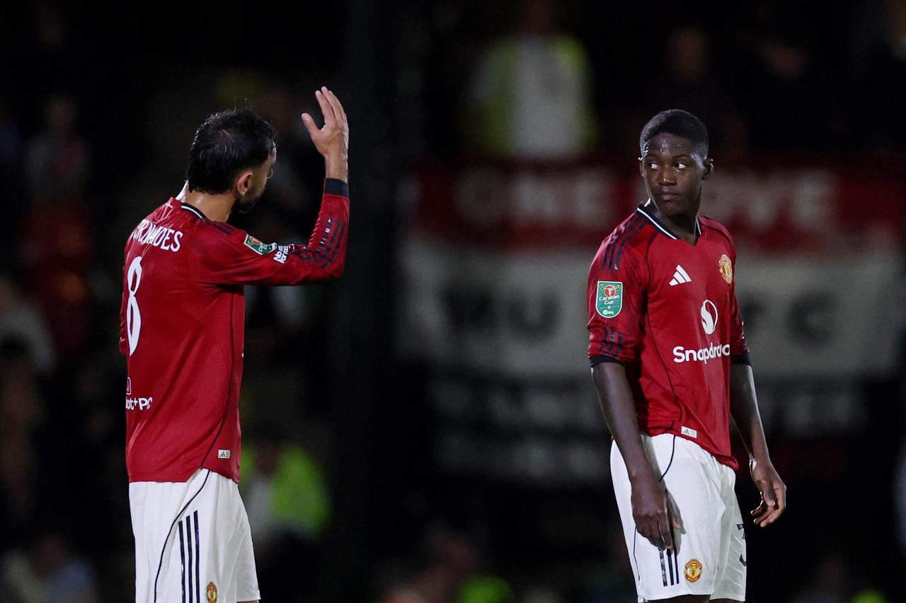 Carabao Cup - Second Round - Grimsby Town v Manchester United