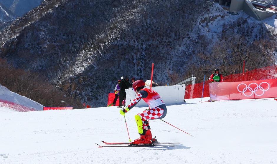 Alpine Skiing - Men's Slalom Run 2