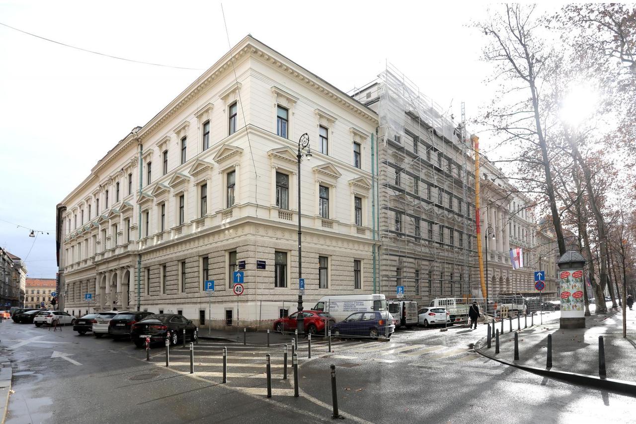 Zgrada Županijskog suda u Zagrebu obnavlja se nakon potresa