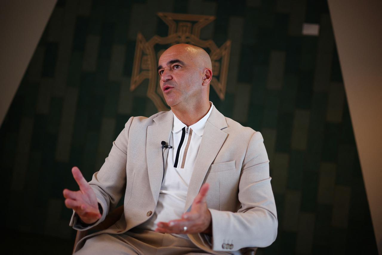 FIFA World Cup 2026 - Portugal coach Roberto Martinez during an exclusive interview with Reuters