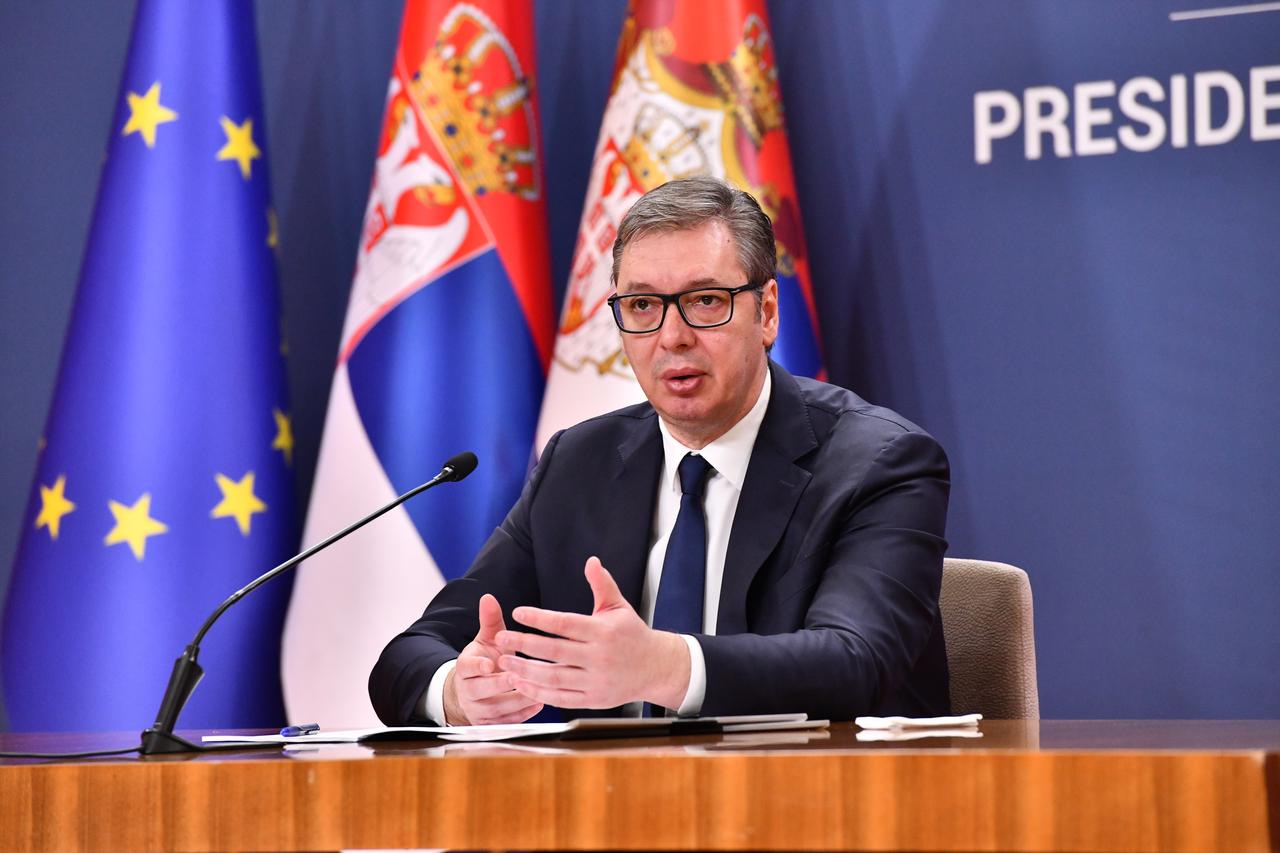 Beograd: Predsjednik Republike Srbije Aleksandar Vučić obratio se javnosti